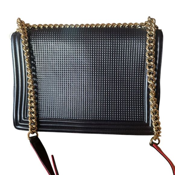 Auth Chanel Navy Blue Limited Edition Boy Flap Large New Cube Shoulder Bag - Picture 8 of 16